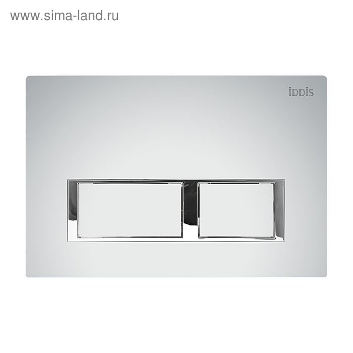 

Клавиша смыва IDDIS Unifix, UNI60M0i77, универсальная, цвет матовый хром