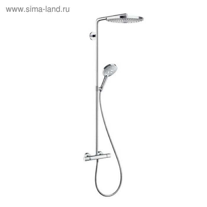 

Душевая система Hansgrohe Raindance Select 300 Showerpipe 27133000, 2 режима, хром