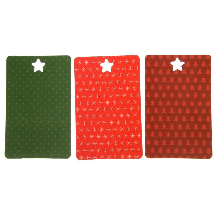 Шильдик с декором на подарок Christmas diary, 11,5 × 14 см набор для создания