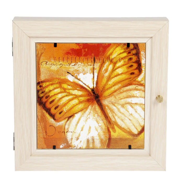 Ключница "Бабочка" 30х30 см