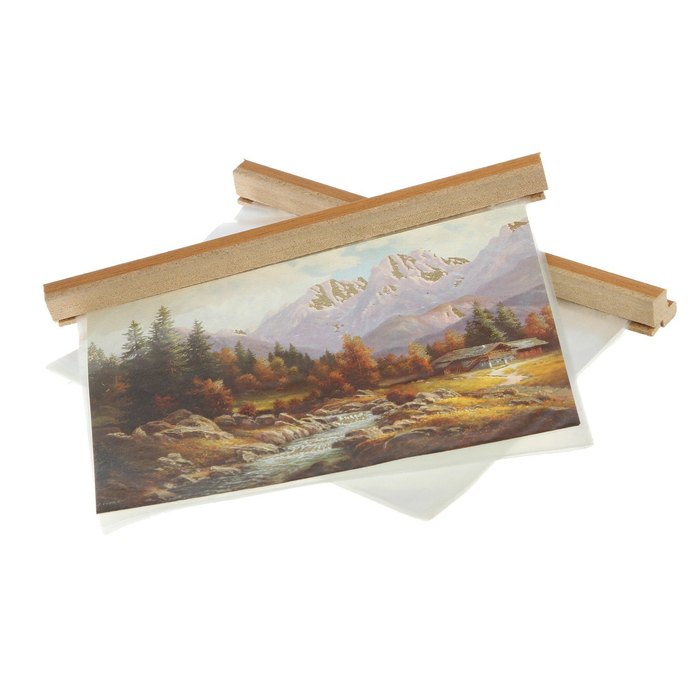 Фотобокс без картинки для фото, ольха, 13х18 см, 96 шт.