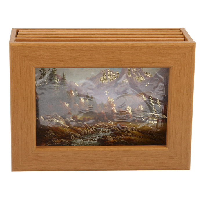 Фотобокс без картинки для фото, ольха, 13х18 см, 96 шт.