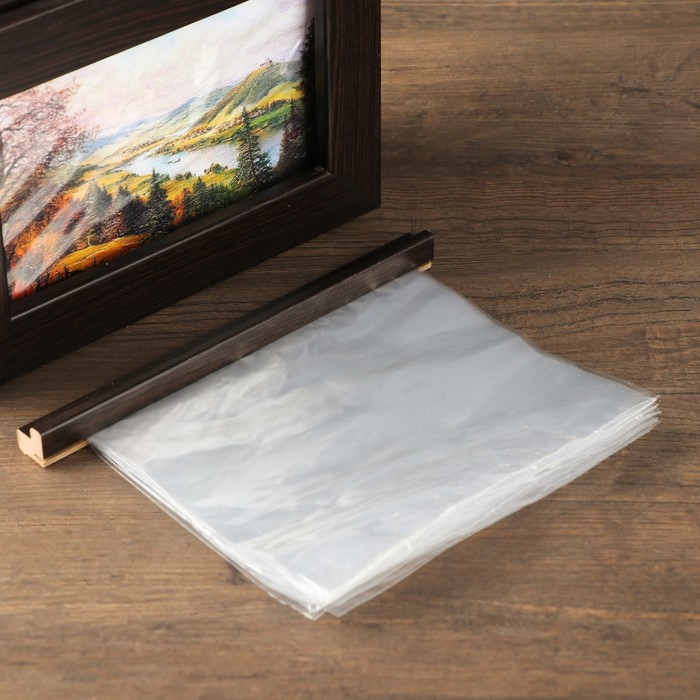 Фотобокс "Река" для фото 13х18 см, 96 шт., венге, МИКС