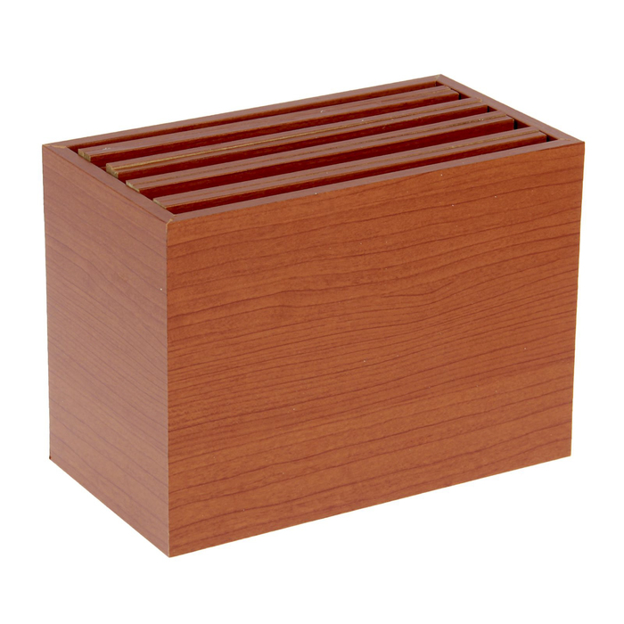 Фотобокс "Домик у озера" для фото 13х18 см, 96 шт., вишня, МИКС