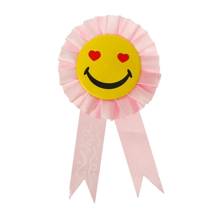 Значок орден "Смайлик" на булавке