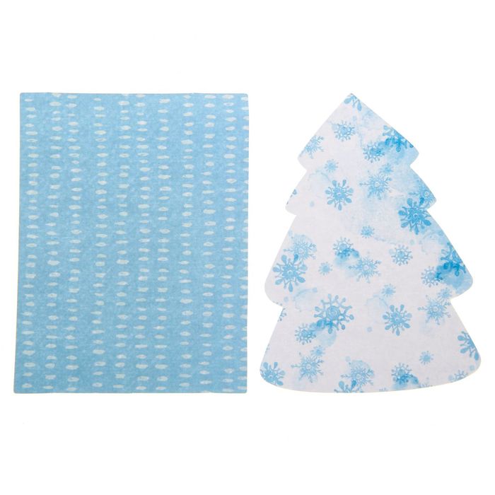 Шильдик с декором на подарок «Сказки о зиме», 11,5 × 14 см набор для создания