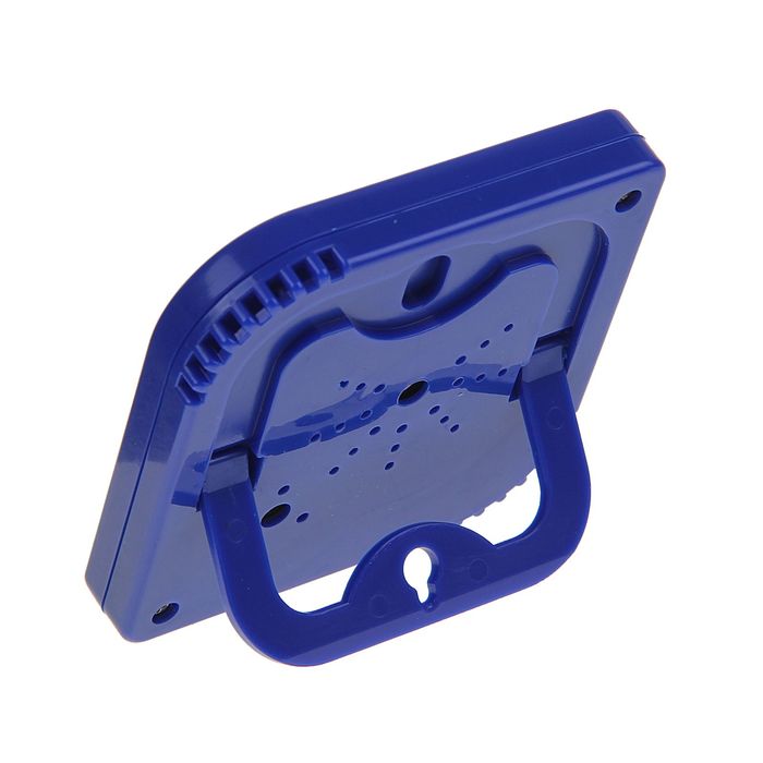 Термометр уличный, гигрометр, 7*7 см, синий