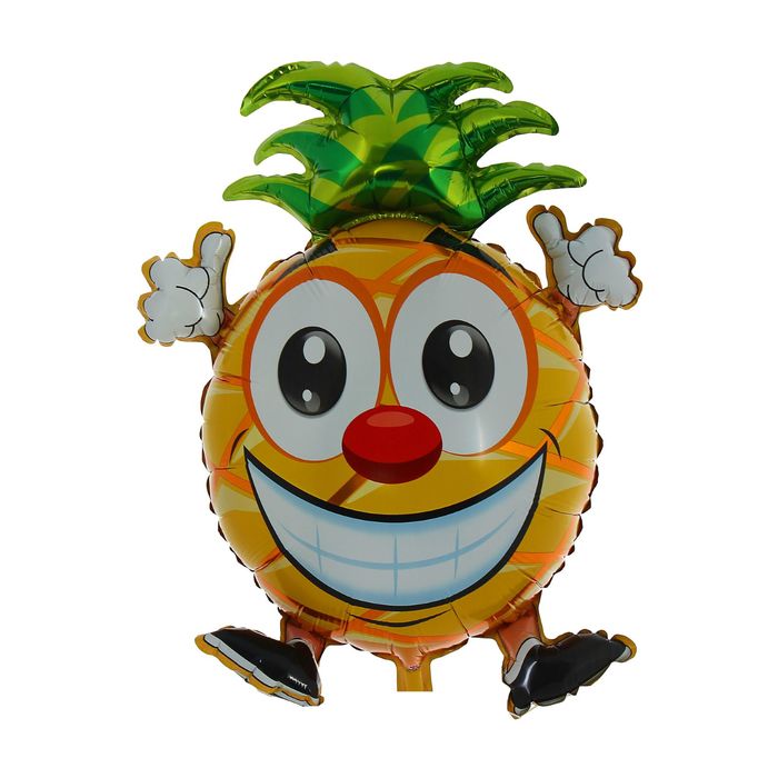 Шар фольгированный 18" "Ананас с улыбкой"