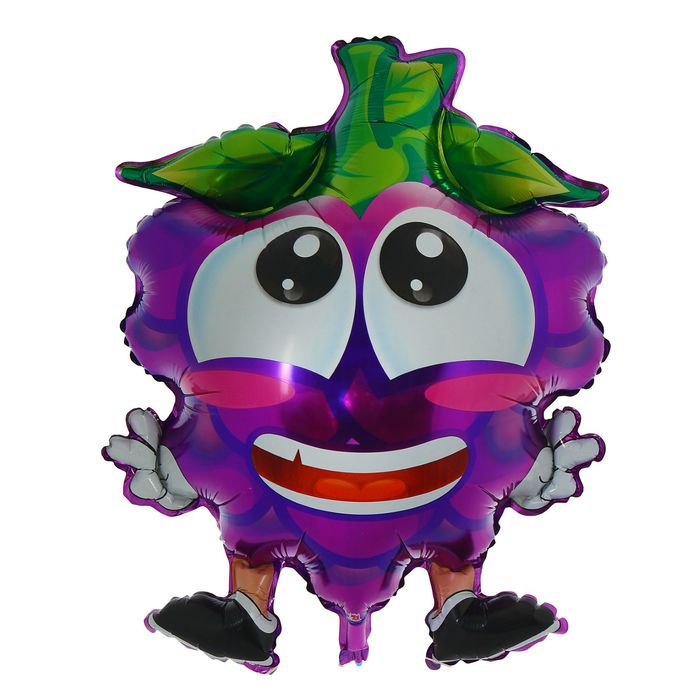 Шар фольгированный 18" "Виноград с улыбкой"