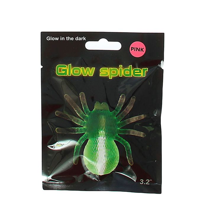 Неоновая игрушка"Паук", цвета МИКС