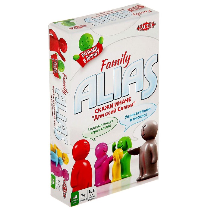 Настольная игра "Скажи иначе: Для всей семьи", компактная версия