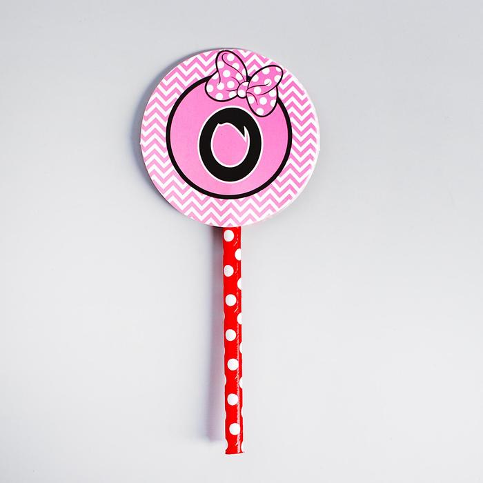 Украшение для торта "0" (набор 6 шт)