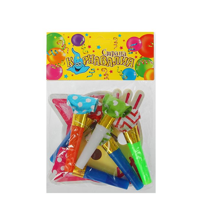 Язычок "Киса" (набор 6 шт), цвета МИКС