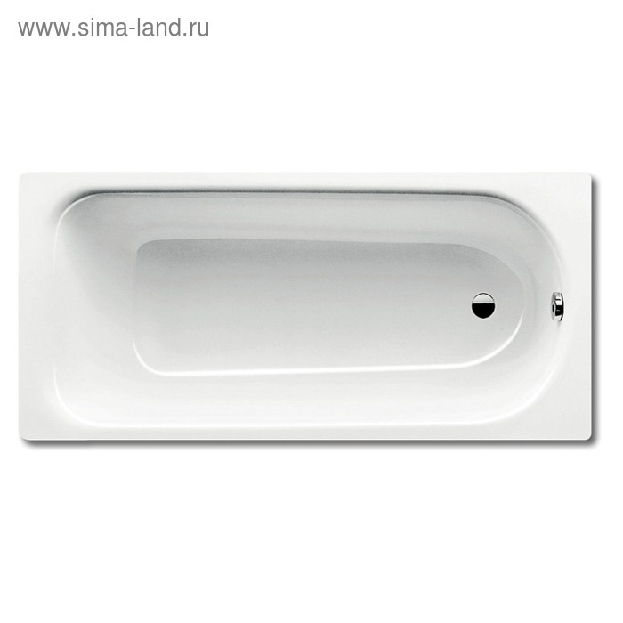 Стальная ванна KALDEWEI Saniform Plus 160x70 модель 362-1, белая ванна стальная kaldewei advantage saniform plus 362 1 160х70