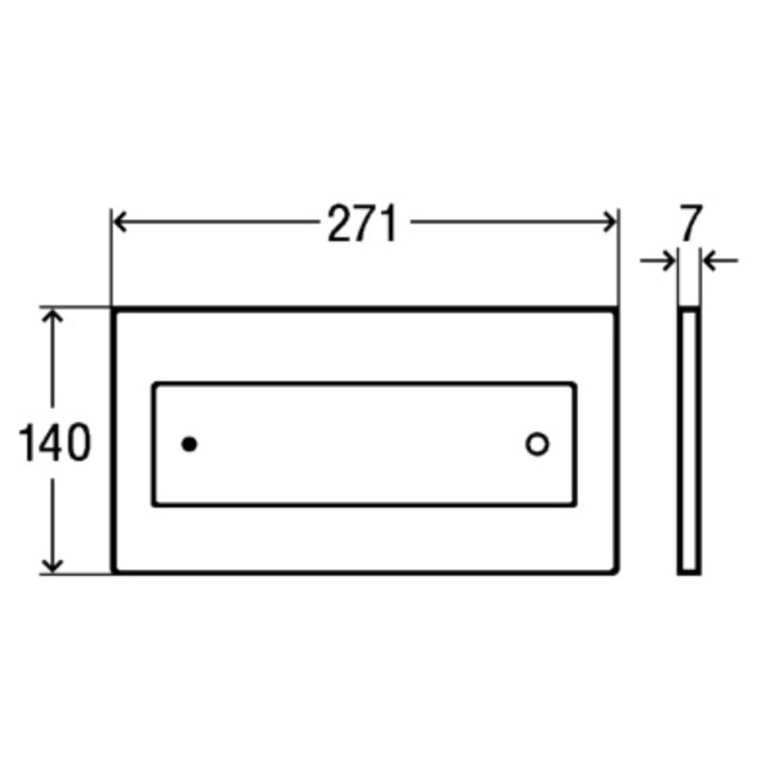 Кнопка смыва Viega Visign for Style 12