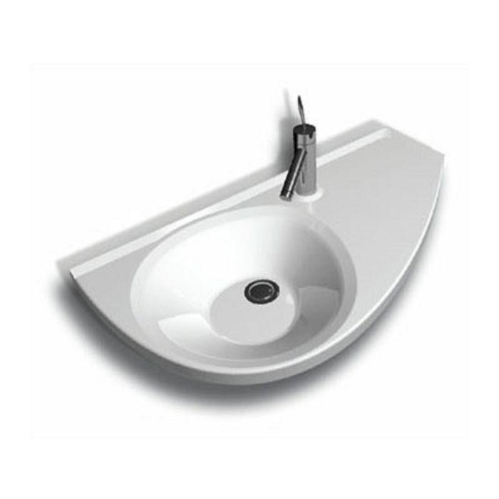 Умывальник Ravak Avocado XJ1P1100000 правый, с отверстием под смеситель, белый