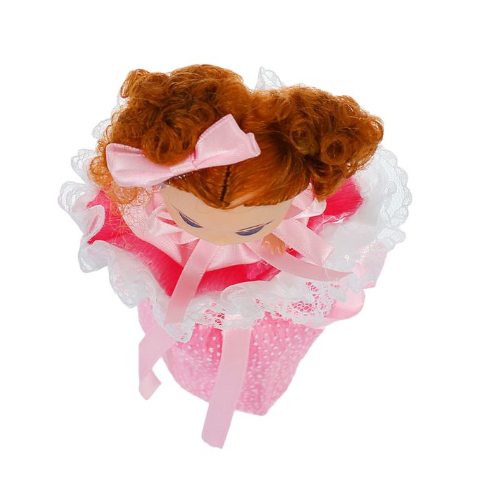 Букет с игрушкой "От всего сердца", цвет розовый