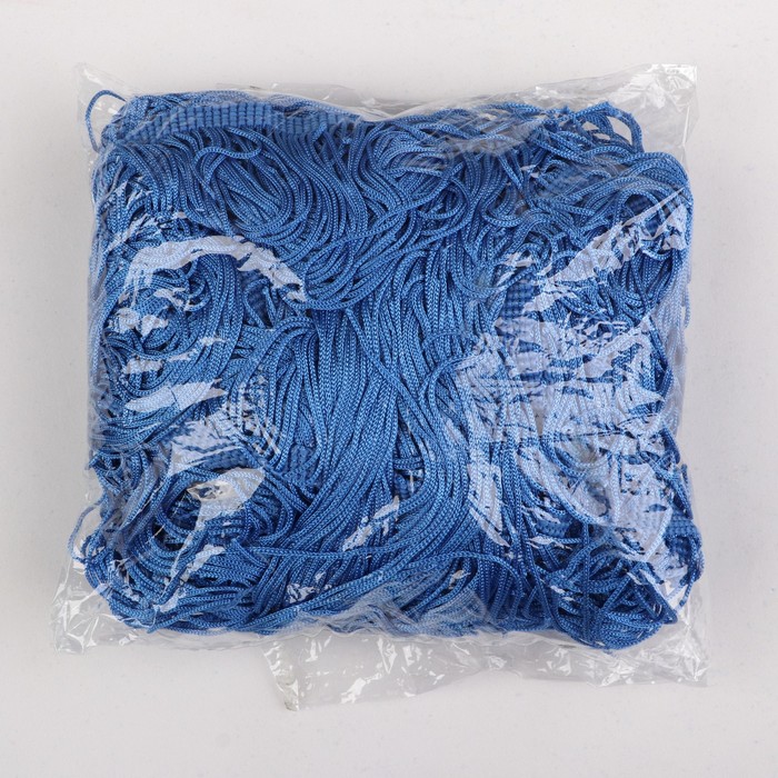 Тесьма декоративная "Бахрома", ширина 15см, длина 5±1м, цвет голубой