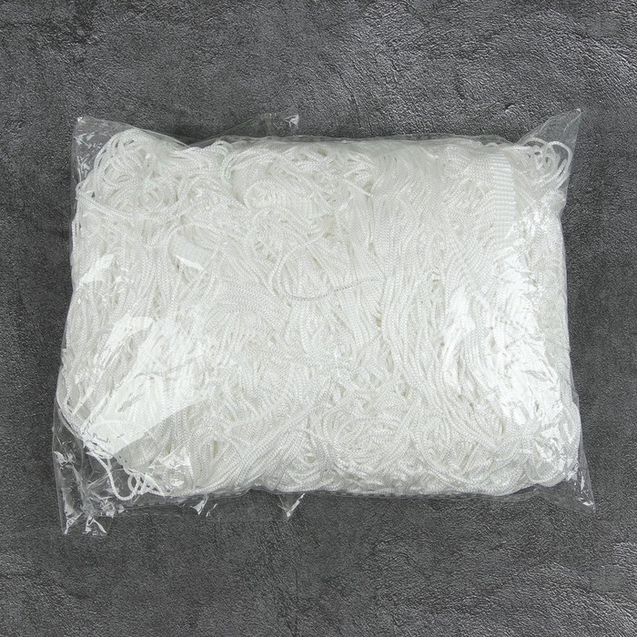 Тесьма декоративная "Бахрома", ширина 20см, длина 5±1м, цвет белый