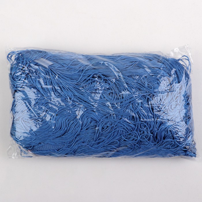 Тесьма декоративная "Бахрома", ширина 30см, длина 5±1м, цвет голубой