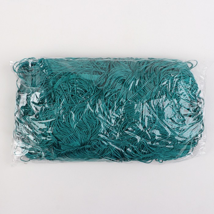 Тесьма декоративная "Бахрома", ширина 30см, длина 5±1м, цвет зелёный