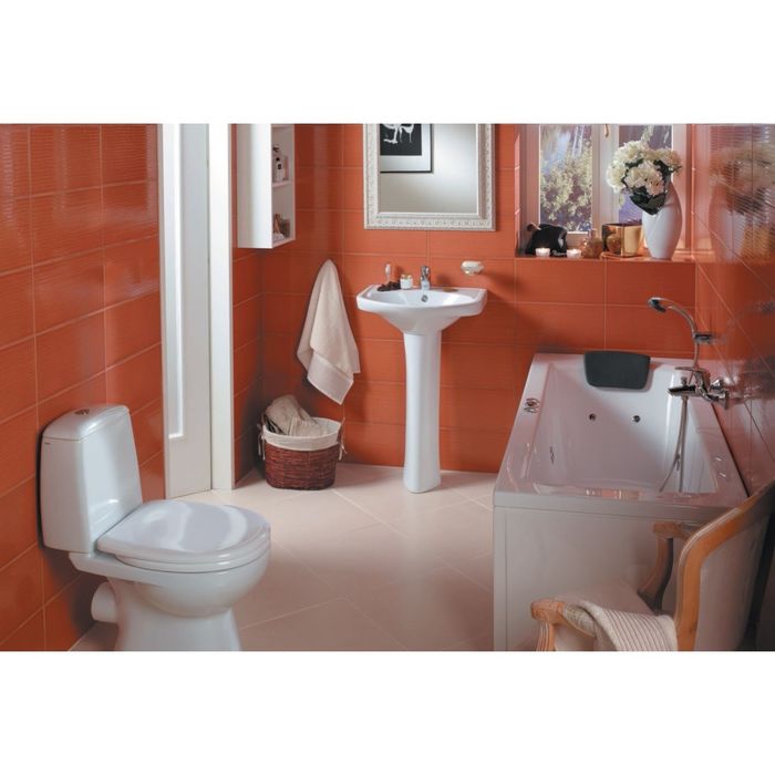 Унитаз напольный Santek "Цезарь", 1.WH30.1.746