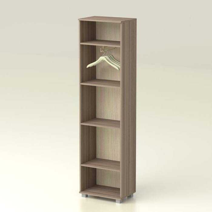 Шкаф Надежда 536х354х2016 ясень шимо темный/ясень шимо светлый