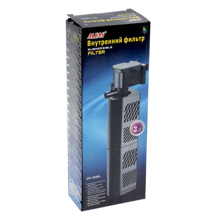 Внутренний фильтр ALEAS с повышенной очисткой 1020 л/ч, 2 катриджа
