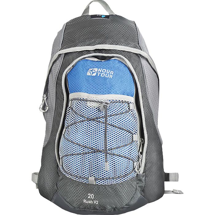 Рюкзак городской "Раш 20" Серый/синий