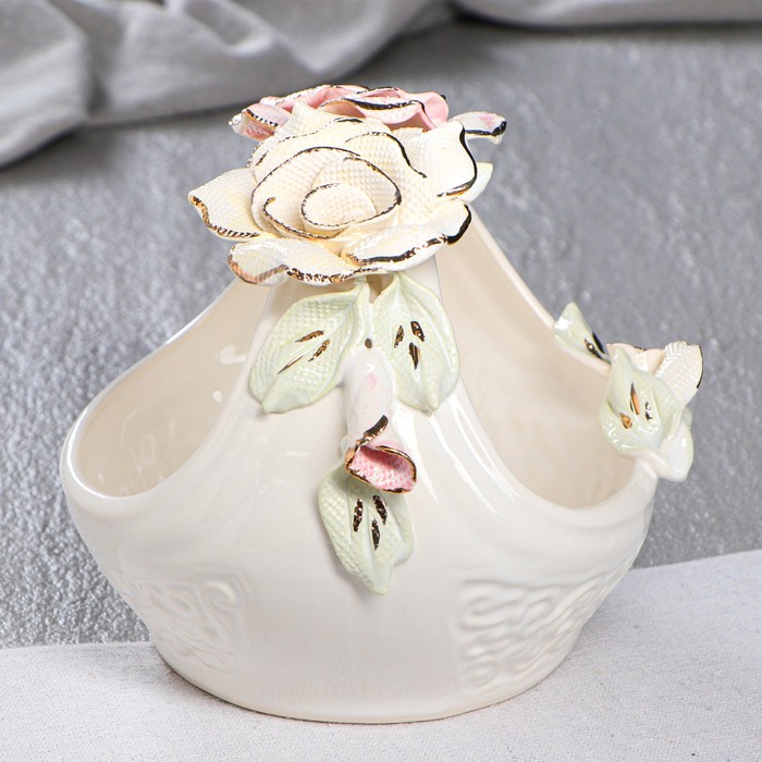 Конфетница "Лукошко" большая, микс