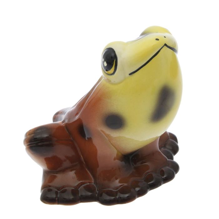 Копилка "Лягушка" глазурь, микс