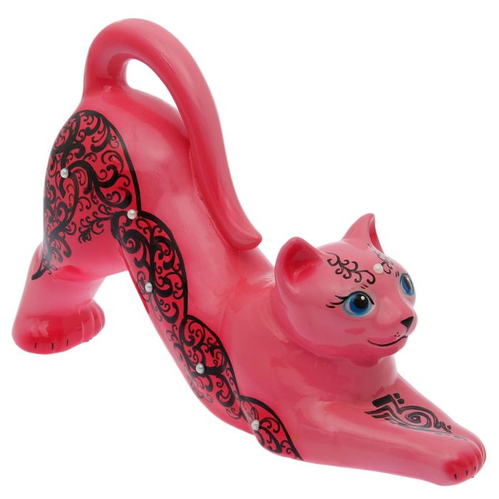 Копилка "Ася" премиум, розовая