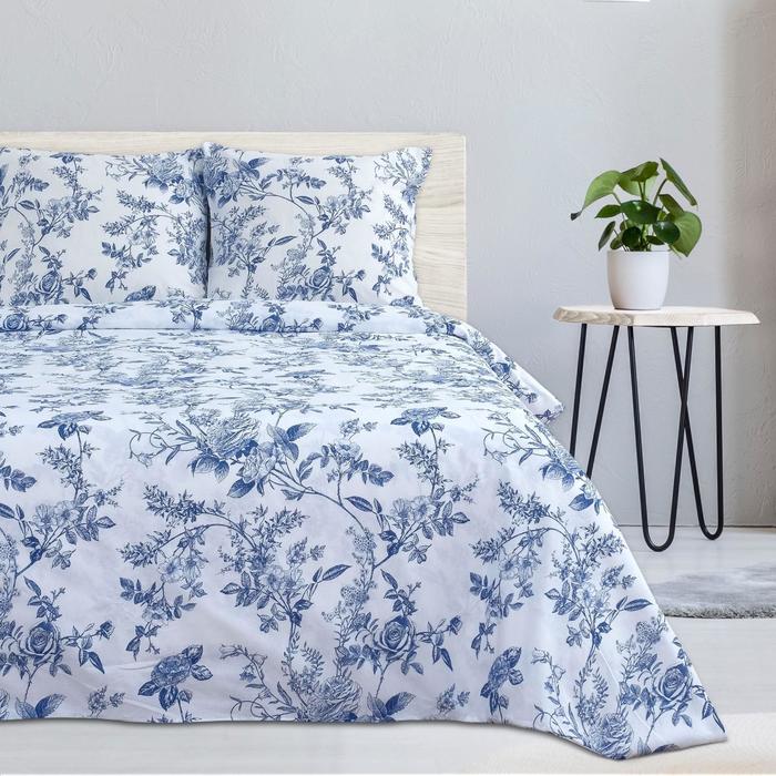 Постельное бельё "Этель" 1,5 сп., Королевский узор (вид 2), размер 143х215 см, 150х214 см, 70х70 см - 2 шт., 100% хлопок, поплин, 125 г/м2
