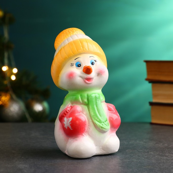 Копилка "Снеговик №1", микс