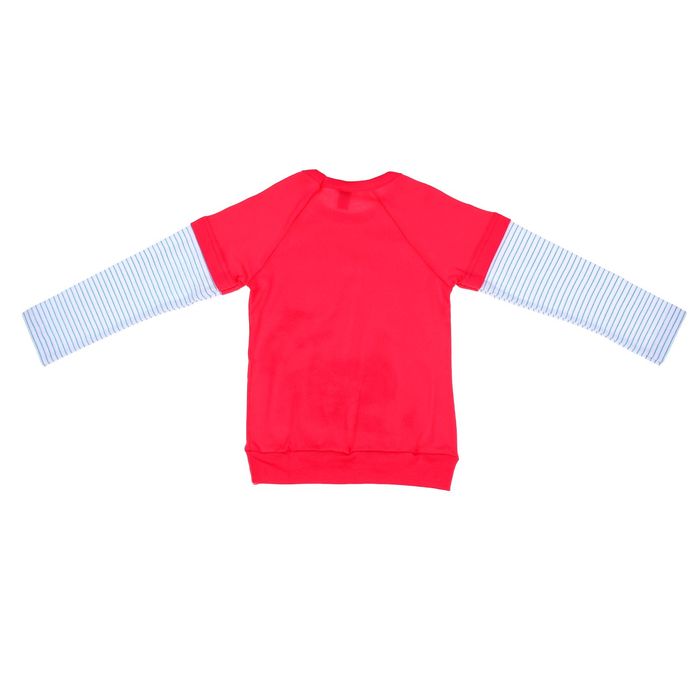 Джемпер для девочки "Олень с бантиком", рост 98 (26), цвет розовый