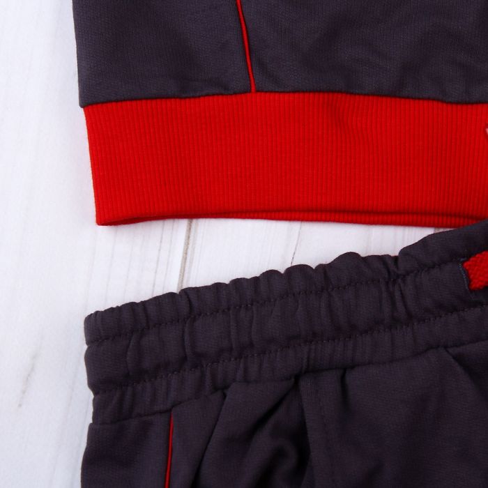 Комплект для мальчика (толстовка, брюки), рост 98-104 см, цвет чёрный (арт. 100-M_Д)