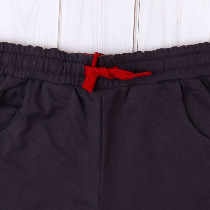 Комплект для мальчика (толстовка, брюки), рост 98-104 см, цвет чёрный (арт. 100-M_Д)