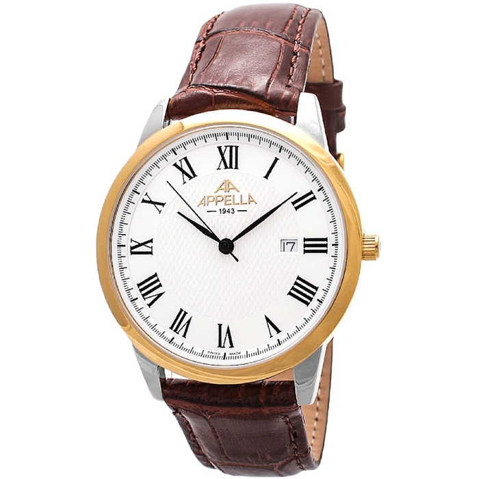 Часы наручные мужские механические Appella с календарем