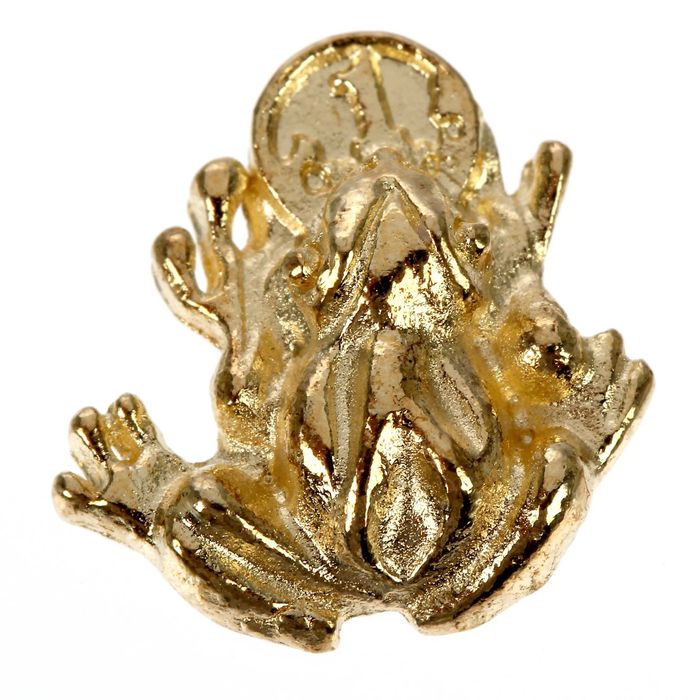 Сувенир-фигурка в кошелек "Лягушка-притягатель бабосиков"