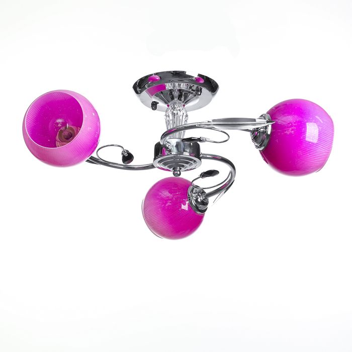 Люстра "Илиана" 3 ламп микс (220V 40W E27)