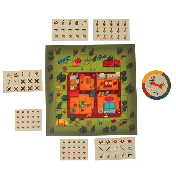 Настольная игра "Зомби в доме"