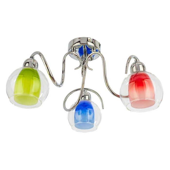 Люстра модерн "Мегаполис" 3 рожка (220V 40W E14)