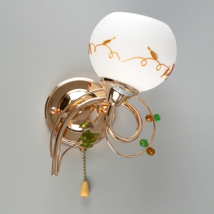 Бра "Наталия" основание золото (220V 60W E27)