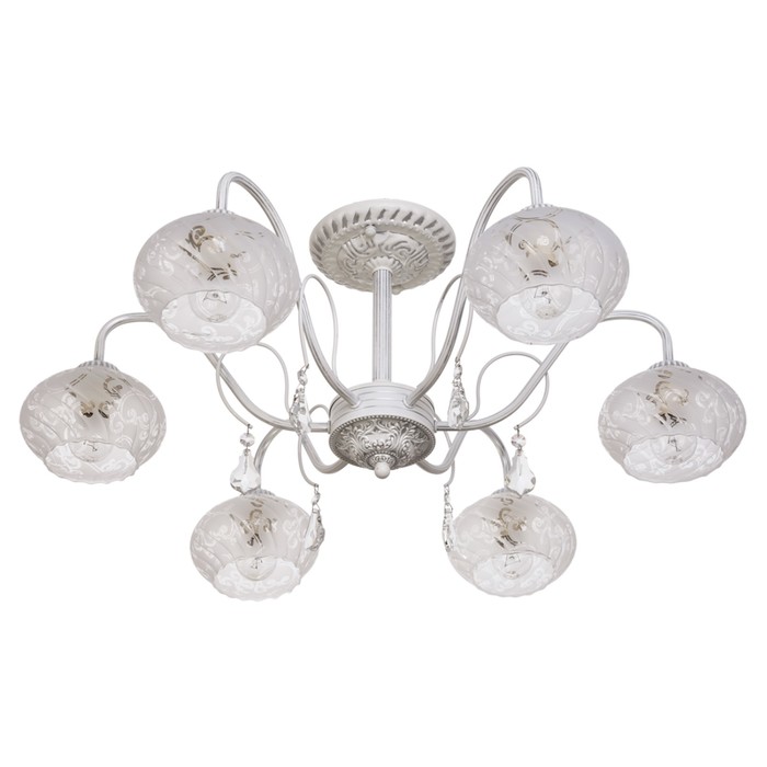 Люстра классика "Кристина" 6 ламп (220V 60W E14)