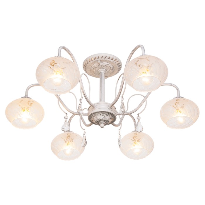 Люстра классика "Кристина" 6 ламп (220V 60W E14)