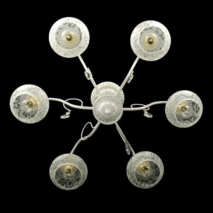 Люстра классика "Кристина" 6 ламп (220V 60W E14)