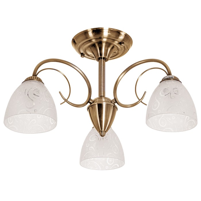 Люстра классика "Бомонд" 3 лампы (220V 60W E27)