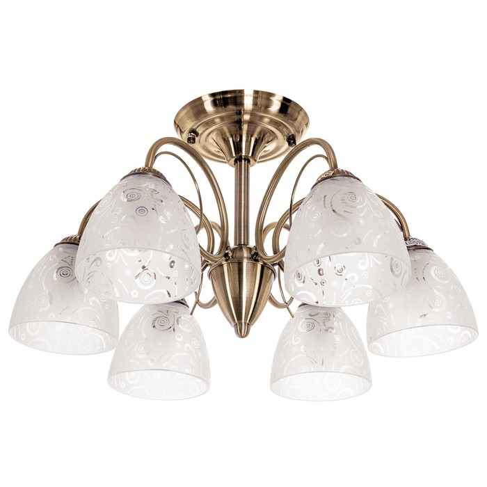 Люстра классика "Бомонд" 6 ламп (220V 60W E27)