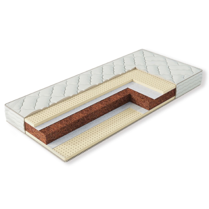 Матрас Релакс Олимпик, размер 90х190х15 см, хлопковый жаккард