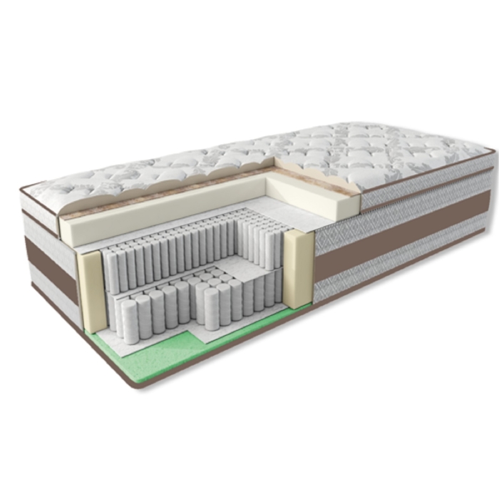 Матрас Президент Monarch, размер 90х190х39 см, трикотаж